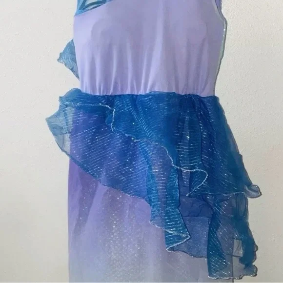 Disney Store SILVERMIST Water FAIRY COSTUME DRESS Size 7-8 w/ Matching WINGS Disney Store SILVERMIST Water FAIRY COSTUME DRESS Size 7-8 w/ Matching WINGS